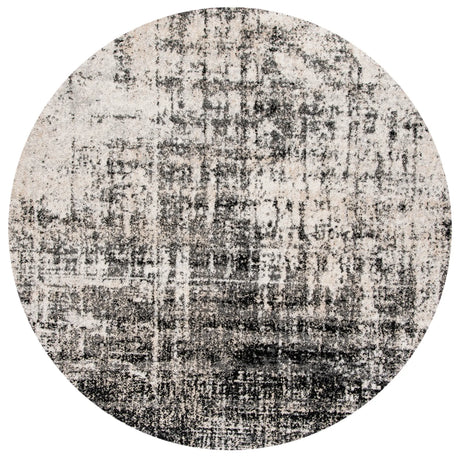 Safavieh Adirondack 6'-0" x 6'-0" Rug in Silver / Black