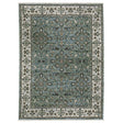 Oriental Weavers Sphinx KEIRA KEI07 Blue Floral Rugs - main flat