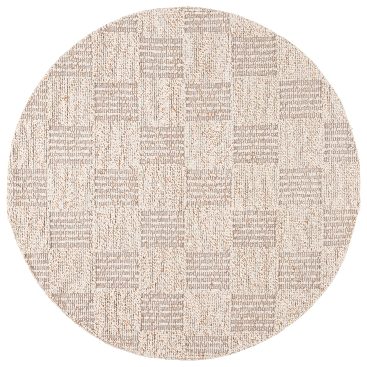 Safavieh Natura 6'-0" x 6'-0" Rug in Brown / Ivory