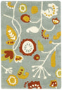 Safavieh Soho 2'-0" x 3'-0" Rug in Light Blue / Multi