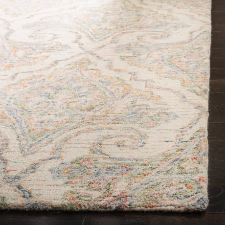 Safavieh Aubusson 5'-0" x 8'-0" Rug in Ivory / Green