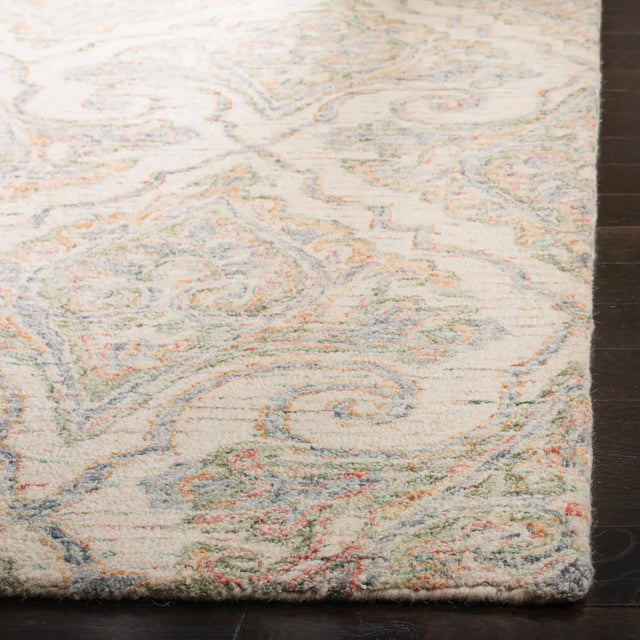 Safavieh Aubusson 5'-0" x 8'-0" Rug in Ivory / Green