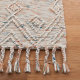 Safavieh Natura 4'-0" x 6'-0" Rug in Ivory / Blue