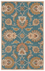 Safavieh Heritage 4'-0" x 6'-0" Rug in Blue / Yellow