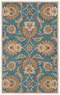Safavieh Heritage 4'-0" x 6'-0" Rug in Blue / Yellow