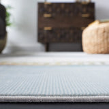Safavieh Aria 4'-0" x 6'-0" Rug in Ivory / Light Blue
