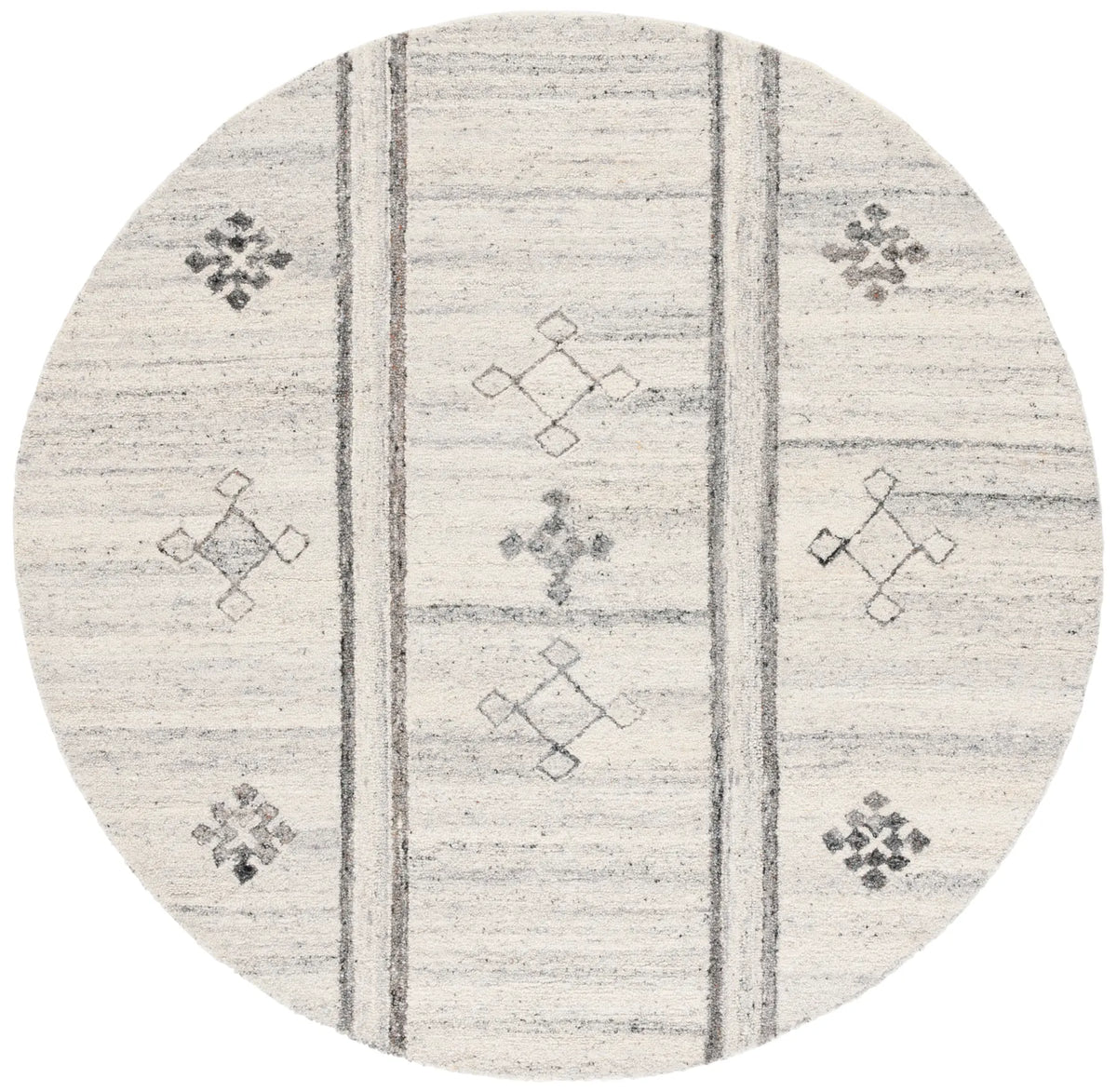 Safavieh Kenya 6'-0" x 6'-0" Rug in Brown / Beige