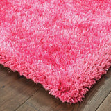 Oriental Weavers Sphinx Cosmo 81103 Pink / Pink Rugs - corner detail