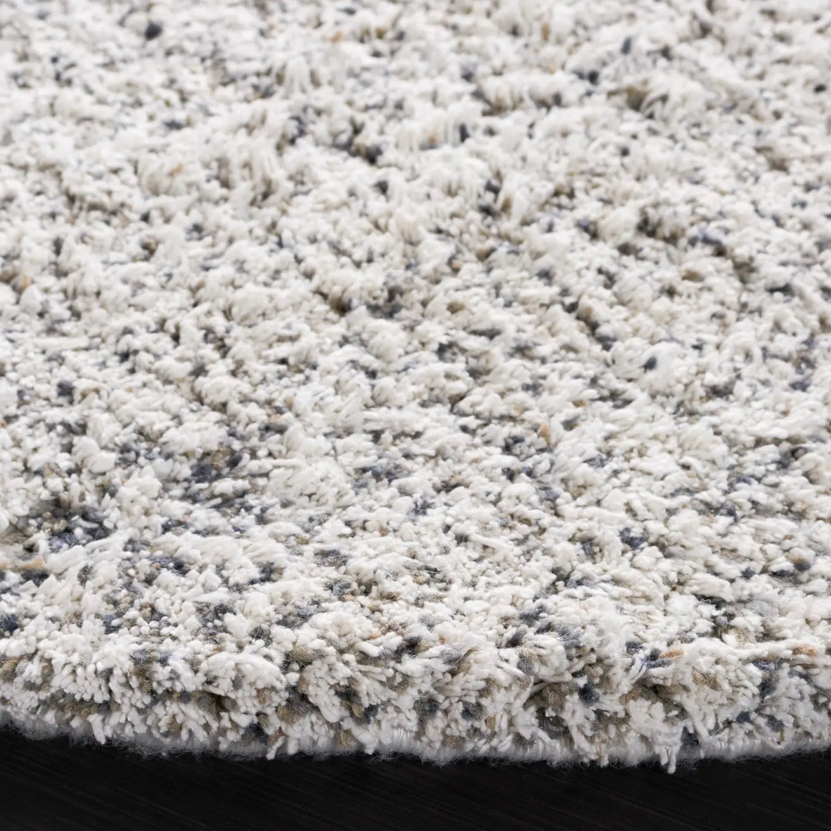 Safavieh Berber 6'-0" x 6'-0" Rug in Ivory / Dark Grey