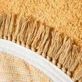 Safavieh Easy Care 3'-0" x 3'-0" Rug in Yellow / Ivory