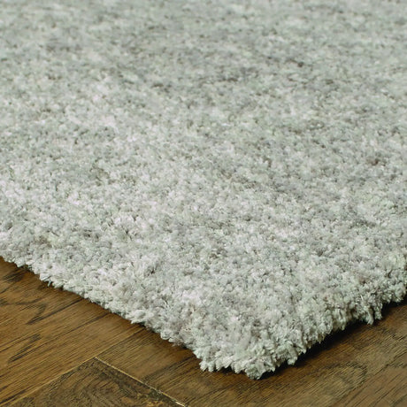 Oriental Weavers Sphinx Heavenly 73407 Grey / Grey Rugs - corner detail
