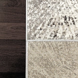 Dynamic Rugs Zen 8344 Grey Rugs - Corner