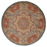 Safavieh Mahal 6'-7" x 6'-7" Rug in Navy / Red