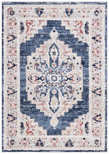 Safavieh Luna 4'-5" x 6'-5" Rug in Navy / Beige