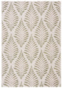 Safavieh Courtyard 4'-0" x 5'-7" Rug in Beige / Green