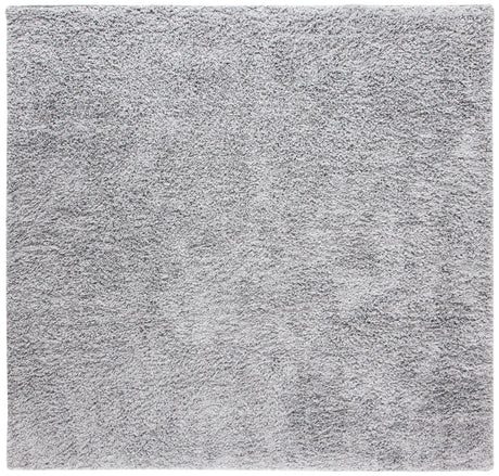 Safavieh August Shag 6'-7" x 6'-7" Rug in Silver