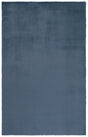Safavieh Faux Rabbit Fur 4'-0" x 6'-0" Rug in Dark Grey
