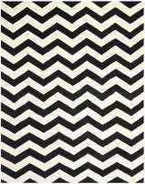 Safavieh Chatham 10'-0" x 14'-0" Rug in Ivory / Black