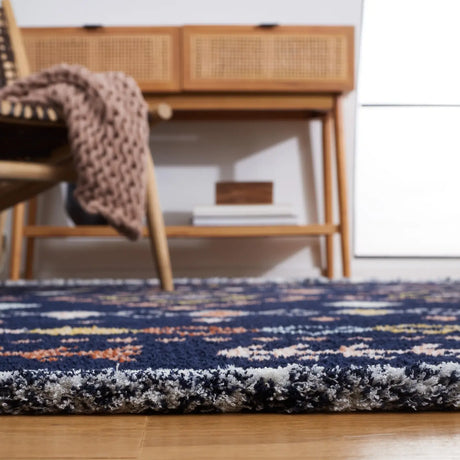 Safavieh Marrakesh 4'-0" x 6'-0" Rug in Navy / Multi