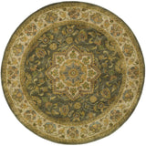 Safavieh Heritage 6'-0" x 6'-0" Rug in Green / Taupe