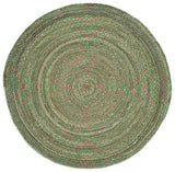Safavieh Cape Cod 5'-0" x 5'-0" Rug in Green / Natural