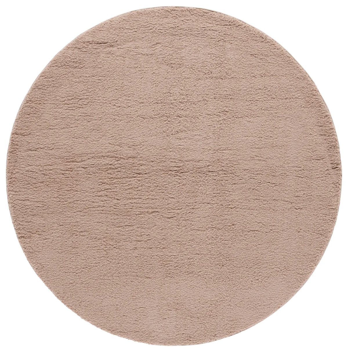 Safavieh Rumi Shag 6'-7" x 6'-7" Rug in Beige