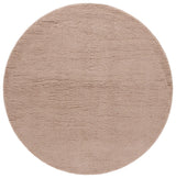 Safavieh Rumi Shag 6'-7" x 6'-7" Rug in Beige