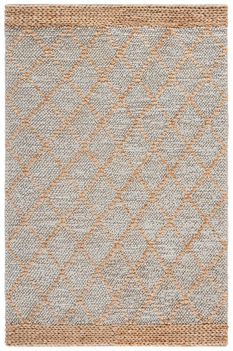 Safavieh Natural Fiber 5'-0" x 8'-0" Rug in Grey / Natural