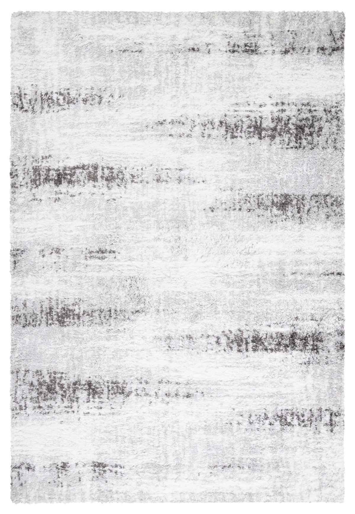 Safavieh Berber Shag 4'-5" x 6'-5" Rug in Grey / Dark Grey