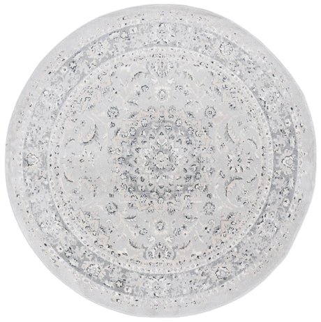 Safavieh Layla 6'-7" x 6'-7" Rug in Ivory / Grey