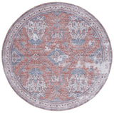 Safavieh Tucson 6'-0" x 6'-0" Rug in Rust / Beige