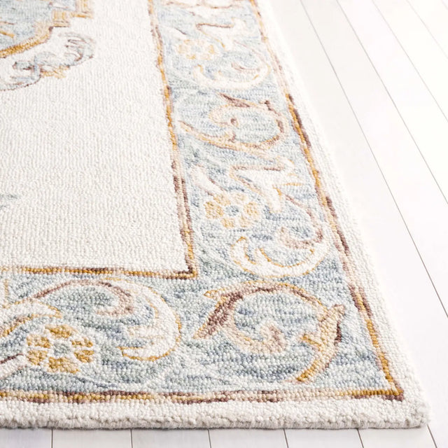 Safavieh Aspen 4'-0" x 6'-0" Rug in Ivory / Light Grey