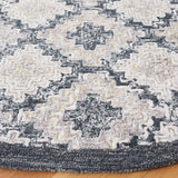 Safavieh Soho 6'-0" x 6'-0" Rug in Grey / Ivory
