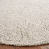 Safavieh Abstract 6'-0" x 6'-0" Rug in Grey / Ivory