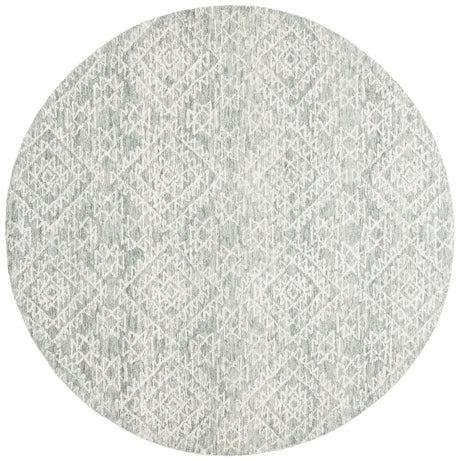 Safavieh Ebony 6'-0" x 6'-0" Rug in Ivory / Grey