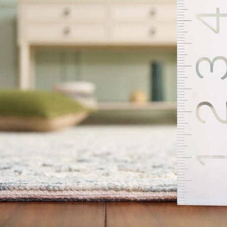 Safavieh Trace 4'-0" x 6'-0" Rug in Charcoal / Ivory