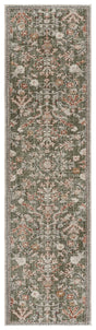 Safavieh Grove 2'-2" x 8'-0" Rug in Green / Ivory
