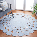 Safavieh Cape Cod 5'-0" x 5'-0" Rug in Blue