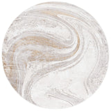 Safavieh Orchard 6'-7" x 6'-7" Rug in Grey / Gold