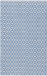 Safavieh Montauk 2'-6" x 4'-0" Rug in Ivory / Blue