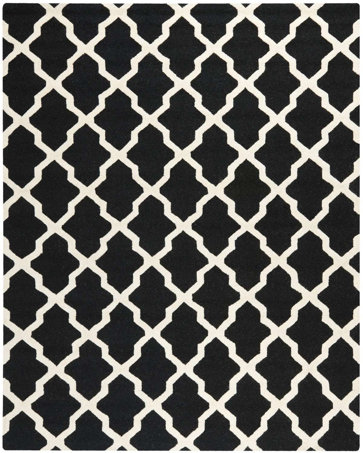 Safavieh Cambridge 10'-0" x 14'-0" Rug in Black / Ivory