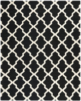 Safavieh Cambridge 10'-0" x 14'-0" Rug in Black / Ivory
