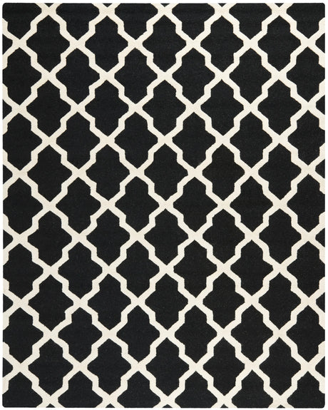 Safavieh Cambridge 10'-0" x 14'-0" Rug in Black / Ivory