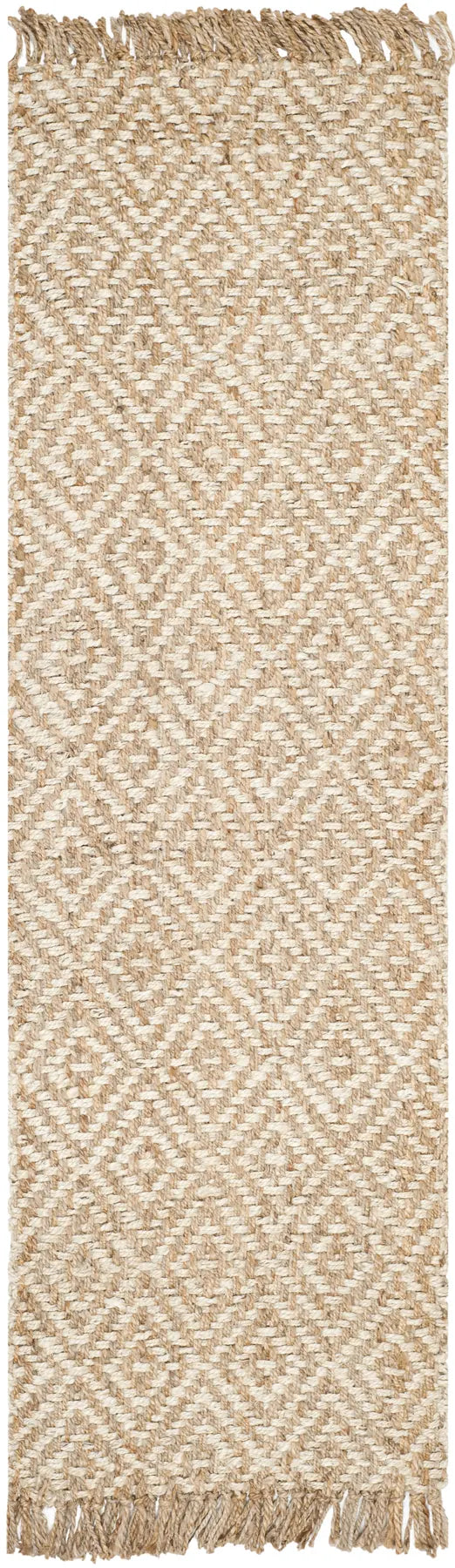 Safavieh Natural Fiber 2'-6" x 10'-0" Rug in Natural / Ivory
