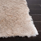 Safavieh Shag 4'-0" x 6'-0" Rug in Dark Beig