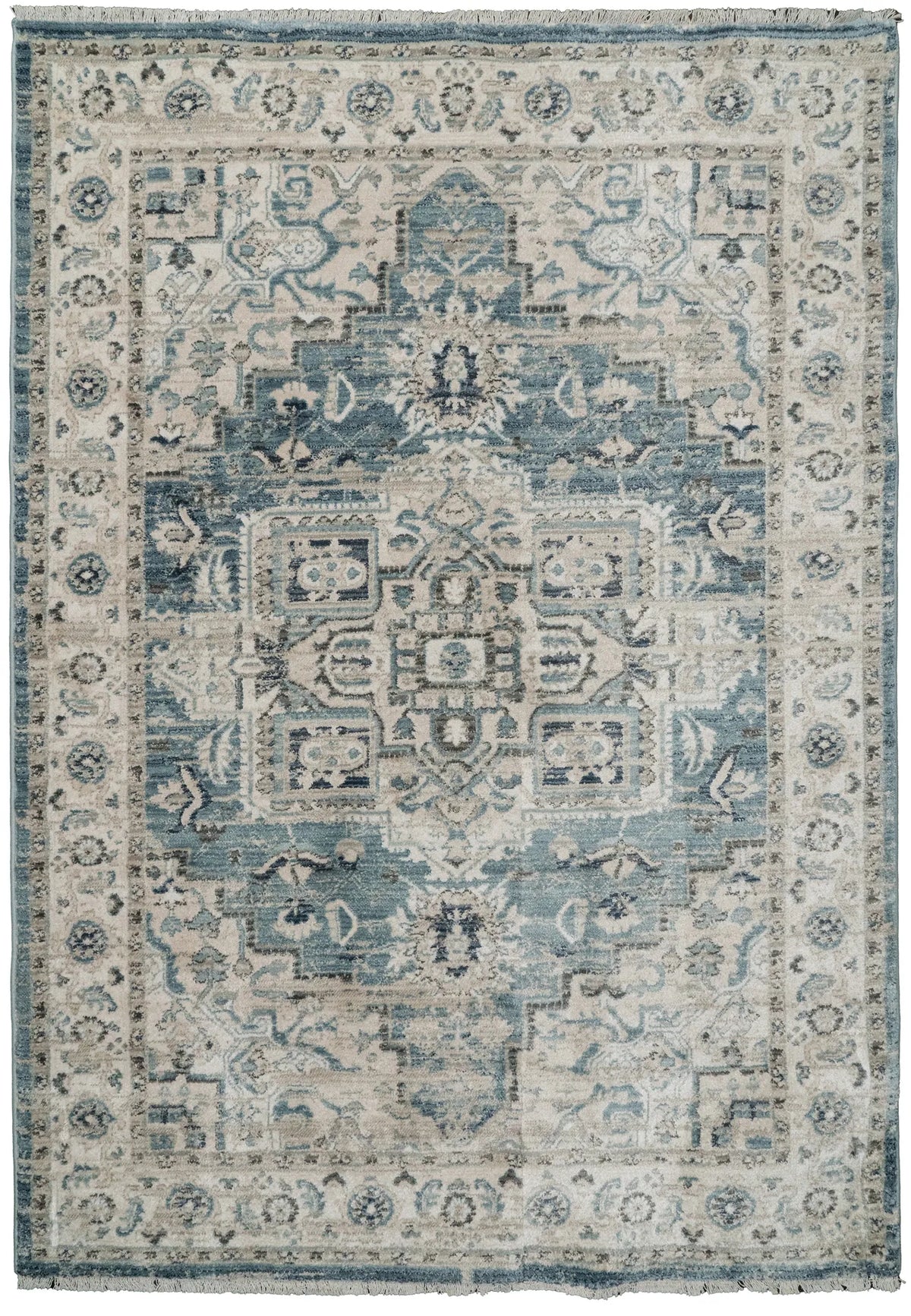 Dynamic Rugs Juno 6882 Light Blue / Cream Rugs - Rectangular