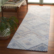 Safavieh Micro-Loop 2'-3" x 9'-0" Rug in Natural / Grey