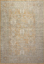 Chris Loves Julia x Loloi Rosemarie ROE-01 Gold / Sand Rug - main flat