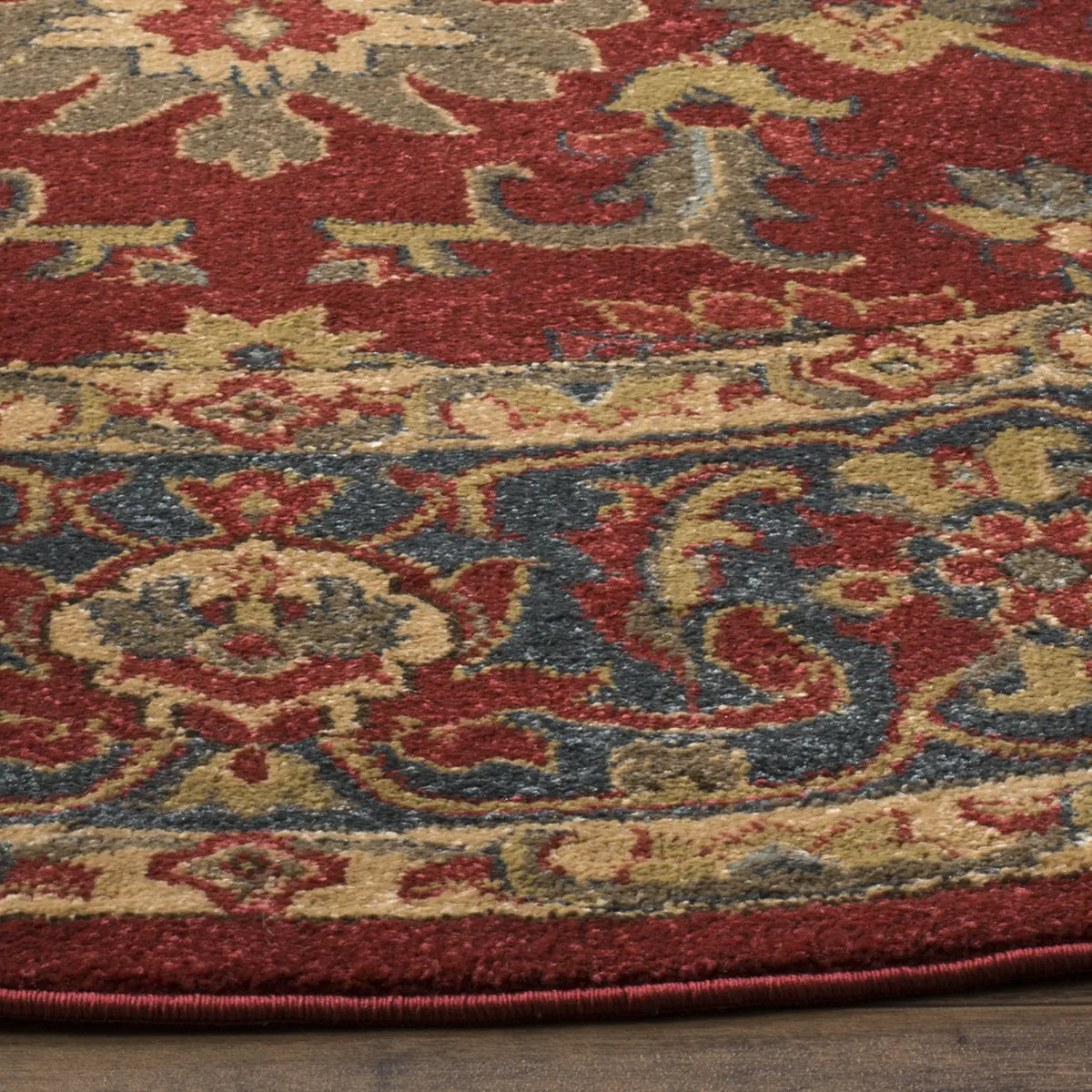 Safavieh Mahal 6'-7" x 6'-7" Rug in Red / Navy