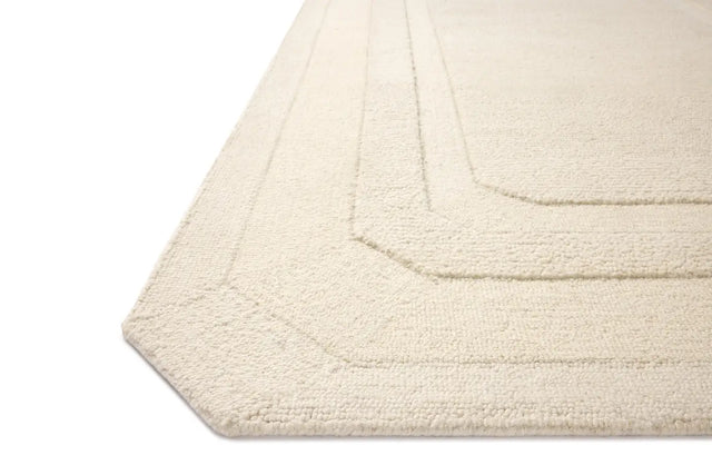 Loloi Clayton CLN-01 Ivory Rug - rug corner